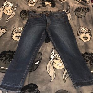 Gap skinny mid rise ankle jeans